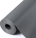 Shelf Liners for Kitchen Cabinets Drawer Liner Non Adhesive Cupboard Mat EVA Material Waterproof Refrigerator Mats Washable Fridge Liner for Cupboard and Desks Liner Gray 11.8 x 59 Inches