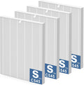 4 Pack C545 HEPA Replacement Filter S Compatible with Winix C545 Air Purifier, Replaces Part 1712-0096-00 and 2522-0058-00, HEPA Filter Only