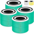 240 True HEPA Toxin Absorber Replacement Filter 14 for Puro 240 Air Purifier,3-in-1 High-Efficiency HP-14 with Activated Carbon Filter,4 Pack,Green