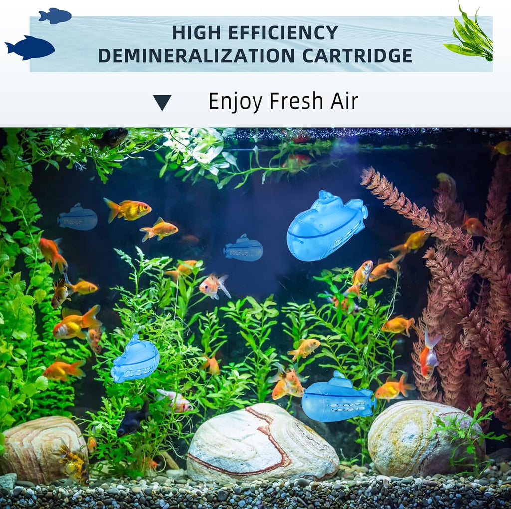 AMI PARTS Humidifier Cleaner Float Submarine for Warm&Cool Most Humidifiers and Fish Tank, Purifie Water, Soften Hard Water, Prevents Hard Water Build-Up, Universal Humidifier Tank Cleaner (9 Pack)