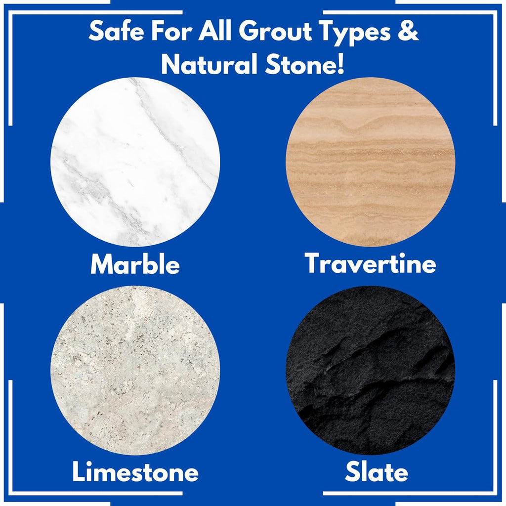 Black Diamond Ultimate Grout Cleaner: Best Cleaner for Tile,Ceramic,Porcelain, Marble Acid-Free Safe Deep Cleaner & Stain Remover for Even The Dirtiest Grout (1-Quart)