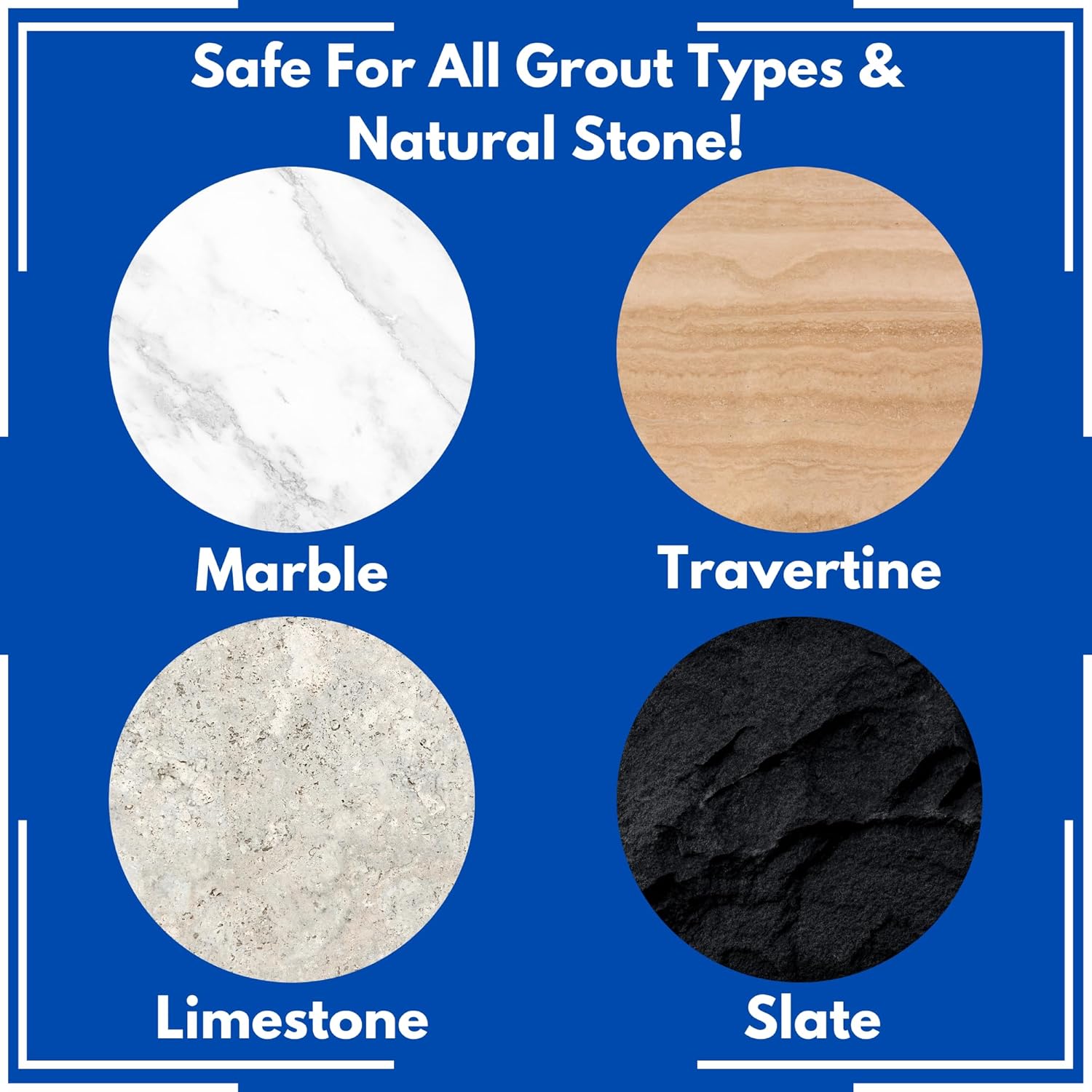 Black Diamond Ultimate Grout Cleaner: Best Cleaner for Tile, Ceramic, Porcelain, Marble Acid-Free Safe Deep Cleaner & Stain Remover for Even The Dirtiest Grout. (1-Quart/1-Gallon/sm brush)