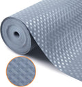 Shelf Liners for Kitchen Cabinets Refrigerator Liners Waterproof & Oil-Proof Kitchen Cupboard Liner Non-Slip Drawer Mats EVA Material Non Adhesive Fridge Mats for Shelves 17.3 x 236.2 Inches
