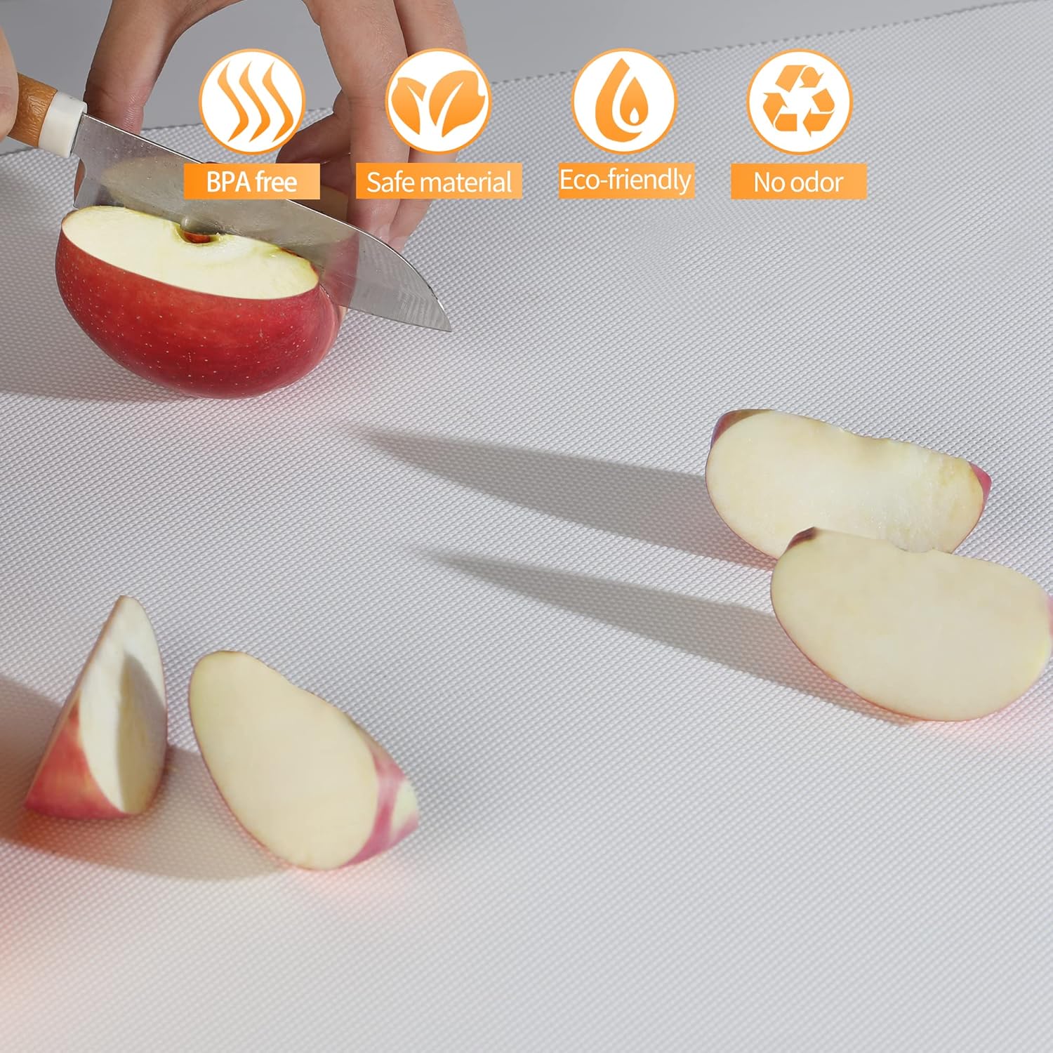 Kitchen Shelf Liner Drawer Liners, Non-Adhesive Refrigerator Liners Waterproof Fridge Mats with Strong Durable Kitchen Cabinets Mat for Drawers, Shelves, Pantry White