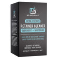 Overnight + Whitening Retainer Cleaner, Remove Stains, Discoloration, and Plaque | 4 Month Supply | Denture Cleanser with Whitening Boost,120 Tablets by M3 Naturals
