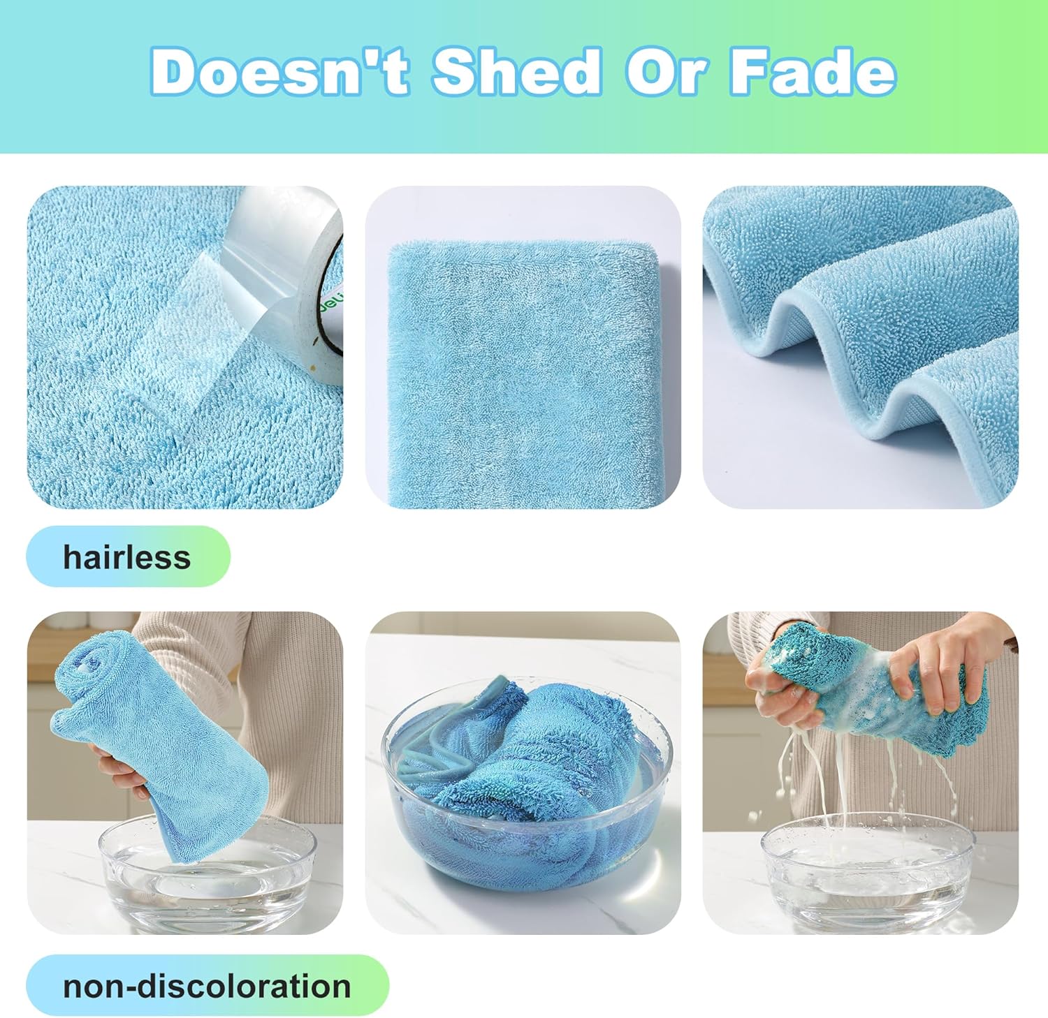 JOYMOOP Microfiber Towels for Cars, 2 Pack 35.4" x 23.6" Car Drying Towel, Blue Reusable Car Towel, Quick Drying Car Microfiber Cleaning Cloth for RVs, SUVs, Trucks