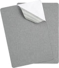 PATIKIL 8x11 Inch Linen Repair Patches, 2Pcs Self-Adhesive Fabric Patch for Sofas Tote Bags Furniture Car Seats Clothes Tents, Light Blue