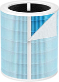 Core 600S Smoke Remover Replacement Filt-er Compatible with LEVOIT Core 600S/ Core 600S-P Air Purifi-er, 4-in-1 HEPA and Activated Carbon Filt-er, Core 600S-RF-SR, Blue