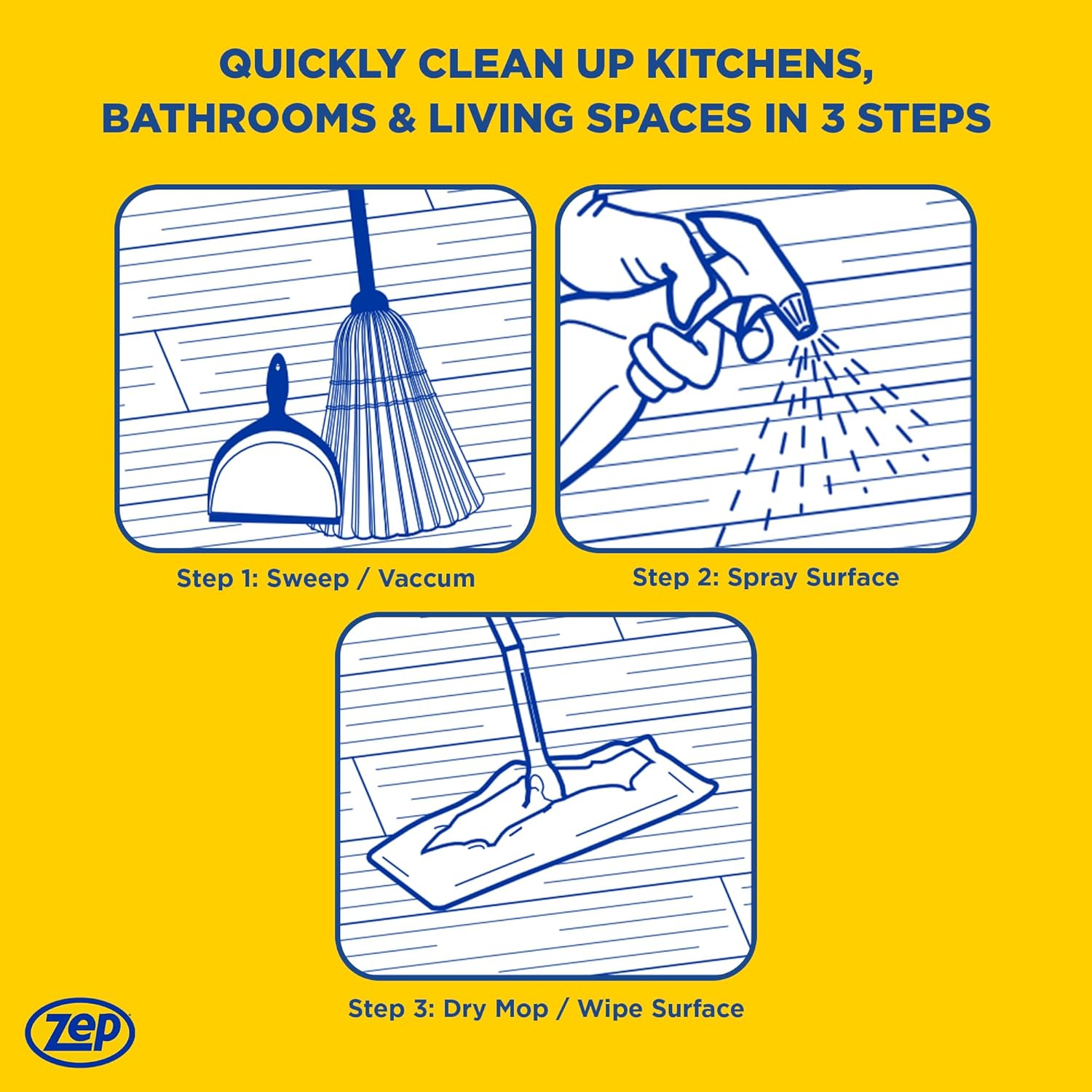 Zep Concentrated Multi-Purpose Pine Cleaner - 128 oz (Pack of 2) ZUMPP128 - Multi-Purpose Cleaner for Professional, Commercial and Household Use, From the Bathroom to Kitchens and Dining Rooms