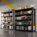 47.8" W Heavy Duty Garage Shelving 3000LBS Storage Shelves, Adjustable 5-Tier Storage Rack, Metal Shelves for Garage/Warehouse/Basement, 47.8" W x 19.8" D x 72" H, 2 Pack