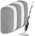 5 Pack Steam Mop Replacement Pads,Steam Mop Pads Compatible with GorFanty Steam Mop GF-6610B & GF-6610,Neugo NE033/NE033M & Mxnsewr,Washable & Reusable Microfiber Cloth for Floor Cleaning