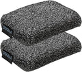 Heavy - Duty Kitchen Sponge - 20 Times More Durable, Scratch Free, Suitable for Non Stick Cookware Cut Resistant, Multi - Purpose Cleaning Supplies for Home, Bathroom (2 Pack Grey)