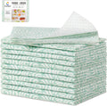 Cooyes 12 Pack Fridge Bin Liners, 12“ × 24” Refrigerator Mats with Non-Slip Particles, Drawer Liners for Kitchen Cabinets, Breathable Cloth Material BPAfree, Keep Produce Fresh Longer