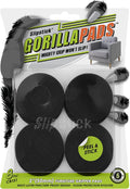 Slipstick GorillaPads Non Slip Furniture Pads/Gripper Floor Protectors (Set of 8) 2 Inch Round Self Adhesive Rubber Stoppers for Furniture Legs, CB151