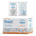 Hand Sanitizing Travel Wipes – 30ct Individually Wrapped | Fragrance-Free, Moisturizing, 70% Isopropyl Alcohol Wipes | Travel, Home, Office, Daily Use | Made in USA
