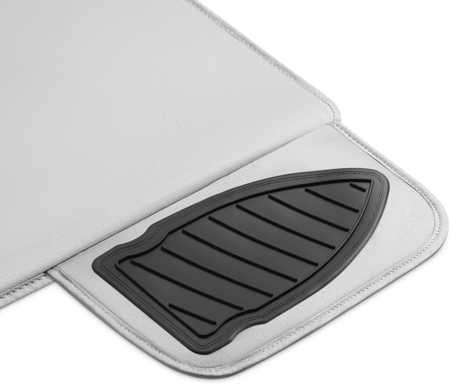 Handy Laundry Portable Ironing Mat - Easily Change Any Flat Surface into an Ironing Board. Features Silicone Slip Resistant Iron Rest to Safely Place Your Hot Iron. Easy to Take Along When Traveling.