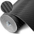 Self-Adhesive Shelf Liner Kitchen Liner, Waterproof Backed Paper Easy Peel and Stick Contact Liner Without Residue for Decor Your Desk Surface, Kitchen Countertops (Black, 11.8 x 59 inches)