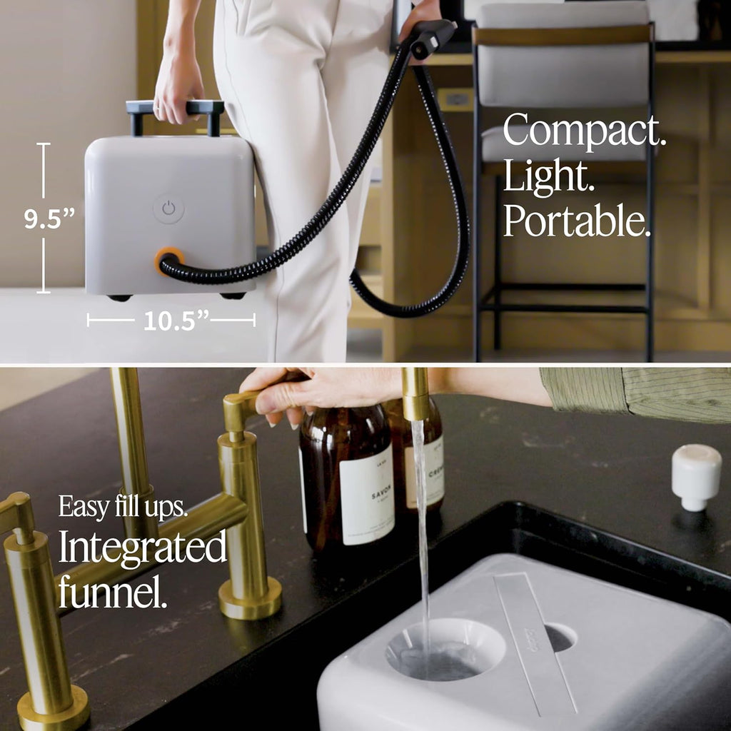 Dupray Neat Plus Steam Cleaner with 40-piece Accessory Kit - Powerful multi-purpose steamer designed for deep cleaning floors, upholstery, grout, and more. *Kills 99.9% of Bacteria & Viruses