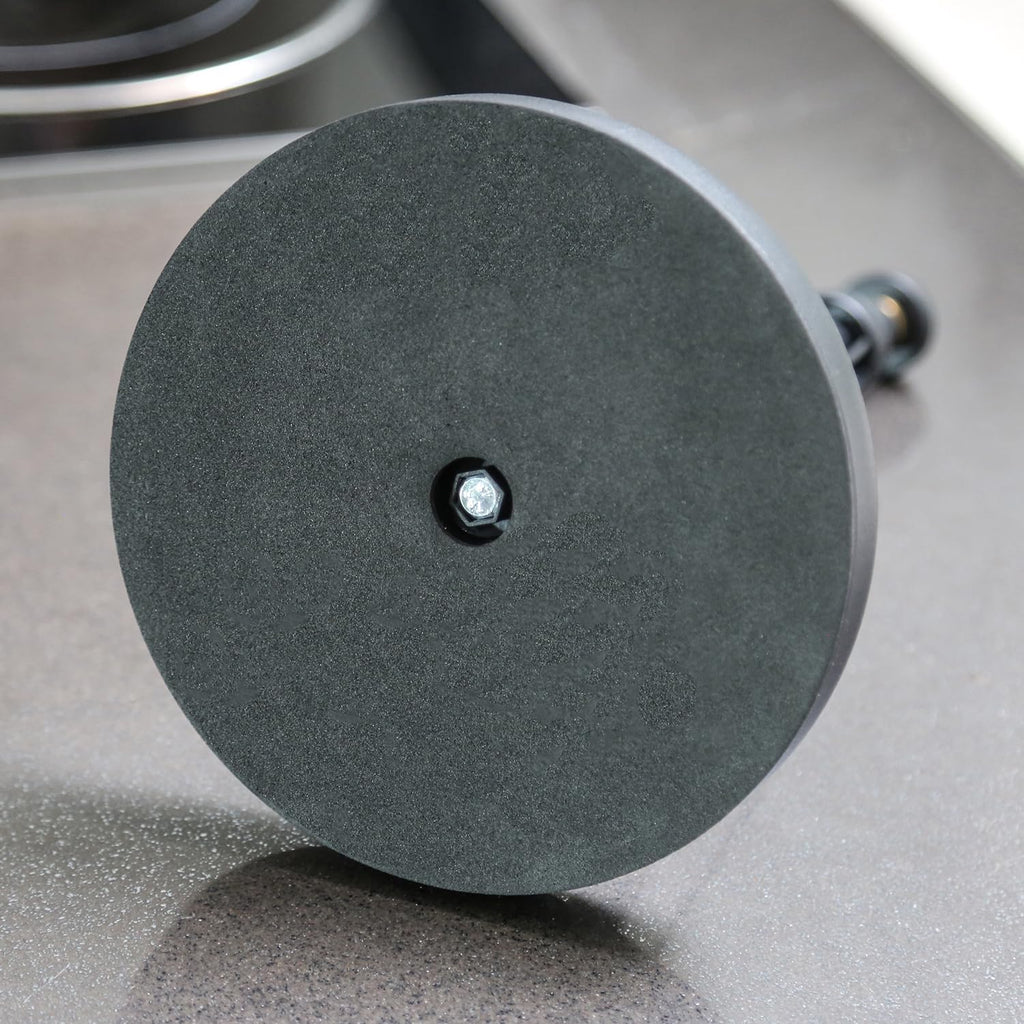 Paper Towel Holder Countertop, Standing Paper Towel Dispenser, Countertop Tabletop Non-Slip Kitchen Paper Towel Holder, Easy Tear Paper roll Holder Stand with Ratchet System