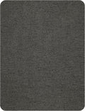 KING MOUNTAIN Fine Linen Repair Patches, Self-Adhesive Linen Fabric Patches, 8X11 inch Extra Size, Multi Color, Can be Used for Linen Sofa Repair and Linen Clothes Repair(Dark Grey,8" x 11")