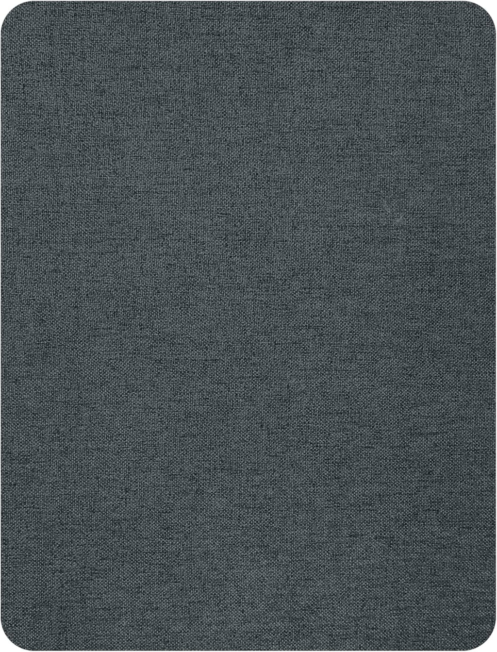 KING MOUNTAIN Fine Linen Repair Patches, Self-Adhesive Linen Fabric Patches, 8X11 inch Extra Size, Multi Color, Can be Used for Linen Sofa Repair and Linen Clothes Repair(8" x 11", Charcoal Gray)