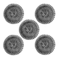 5 Pcs ESSPERTA Stainless Steel Wool Scrubber，5 Steel Scrubber Wool Pads for Cleaning Dishes, Metal Scrubber Pot Scrubbers Can Clean Iron Pots, Stoves, Barbecue Grills, Wash Sink