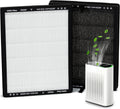 2 Pack HAP602 Replacement Filters Compatible with ECOSELF HAP602/HAP602WF, 3-in-1 HEPA Filter for Air Purifier, High-Efficiency Home Use