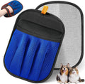 Pet Hair Removal Tool for Cats & Dogs, 2025 New Upgraded Electrostatic Gloves for Pet Hair, Reusable Pet Hair Remover Tool for Couch, Furniture, Carpet, Curtain & Car Seat (Blue)