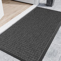 Indoor Outdoor Front Door Mats, 48" x 36" Rubber Backing Non Slip Durable Welcome Floor Mats for Patio, Garage Entrance, Stain and Fade Resistant Commercial Doormats for High Traffic