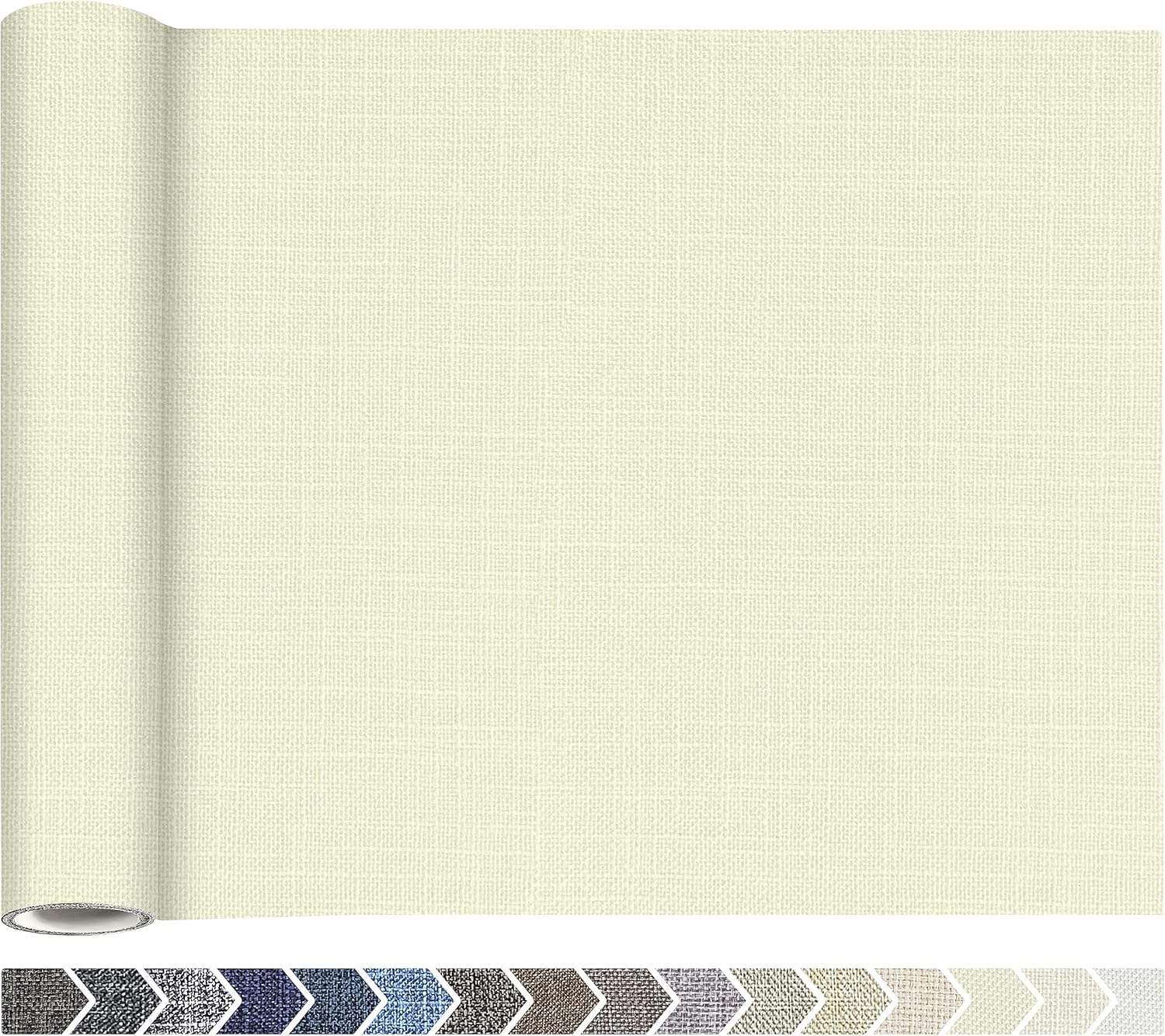 Fine Linen Repair Patches, Self-Adhesive Linen Fabric Patches, 12X40 inch Extra Size, Multi Color, Can be Used for Linen Sofa Repair and Linen Clothes Repair(12" x 40",Beige 3.0)