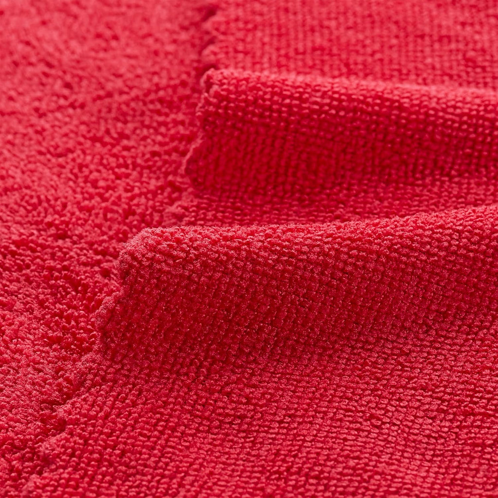 Arkwright Smart Rags in Box - (Pack of 50) Lint Free Microfiber Cleaning Cloth, Scratch & Streak-Free, Dispensable Wash Towels for Cars, Window Glass, and Auto Shop, 12 x 12 in, Red