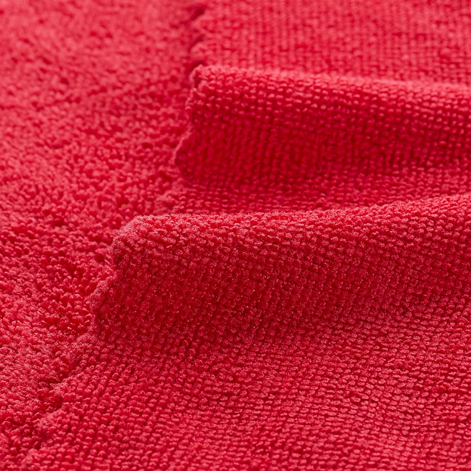 Arkwright Smart Rags in Box - (Pack of 50) Lint Free Microfiber Cleaning Cloth, Scratch & Streak-Free, Dispensable Wash Towels for Cars, Window Glass, and Auto Shop, 12 x 12 in, Red