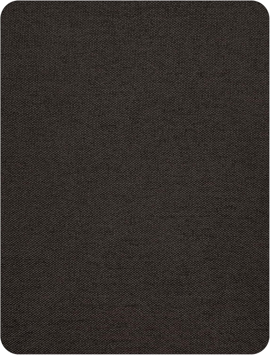 KING MOUNTAIN Self-Adhesive Coarse Linen Repair Patches, 8X11 inch, Multi Color, Can be Used for Linen Sofa Repair and Clothes Repair(8" x 11", Ebony Brown)