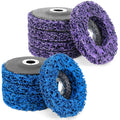 10Pcs Strip Discs Stripping Wheels, Paint Stripper Wheels 4" x 5/8" Rust Remover Wheel Remove Paint for Angle Grinder Paint Strip Wheel Quick Abrasive Discs Rust
