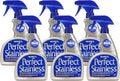 HOPE'S Perfect Stainless Steel Cleaner Streak-Free Self-Polishing Formula, Blocks Fingerprints, Pack of 6, 22 Ounce, 132 Fl Oz