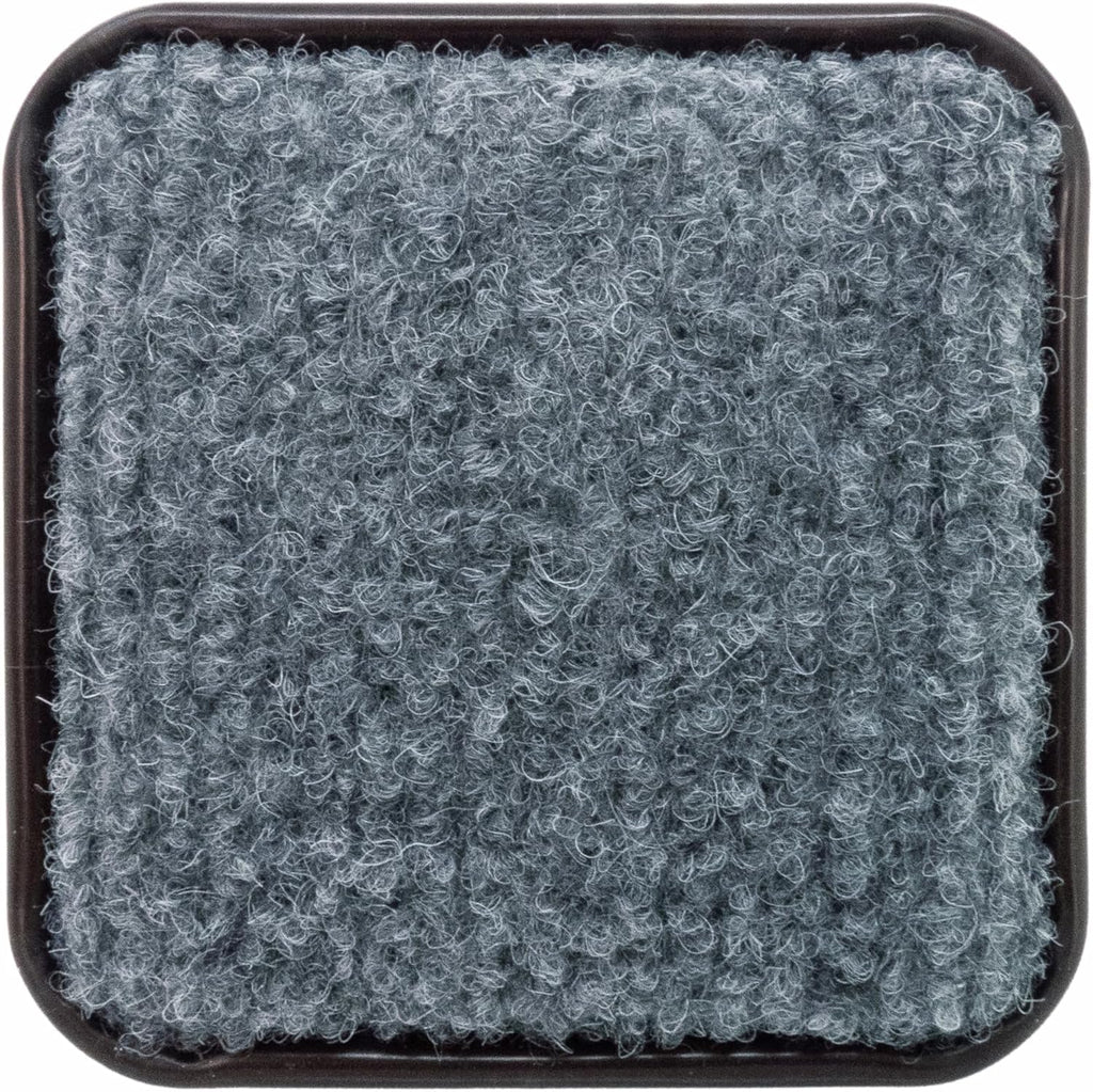 softtouch 1 3/4" Square Carpeted Bottom Furniture Caster Cups, Protect Hardwood Floors, Brown/Grey (12 Pack), 4292495N