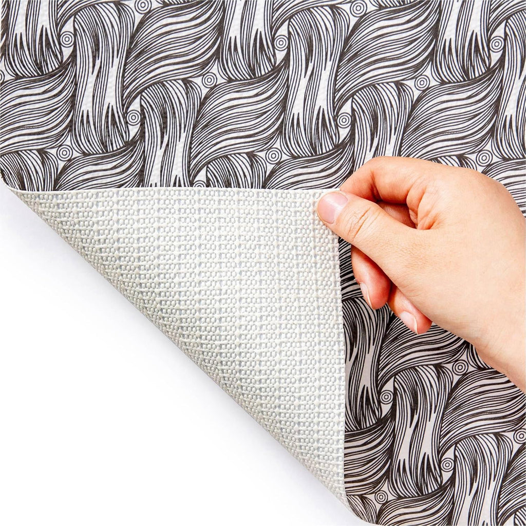 2 Rolls 12 x 120 Inch Shelf Liner for Kitchen Cabinets Non Adhesive Kitchen Drawer Liner, Waterproof Shelf Liner Durable Anti-Slip for Kitchen Cabinets Shelf Liner