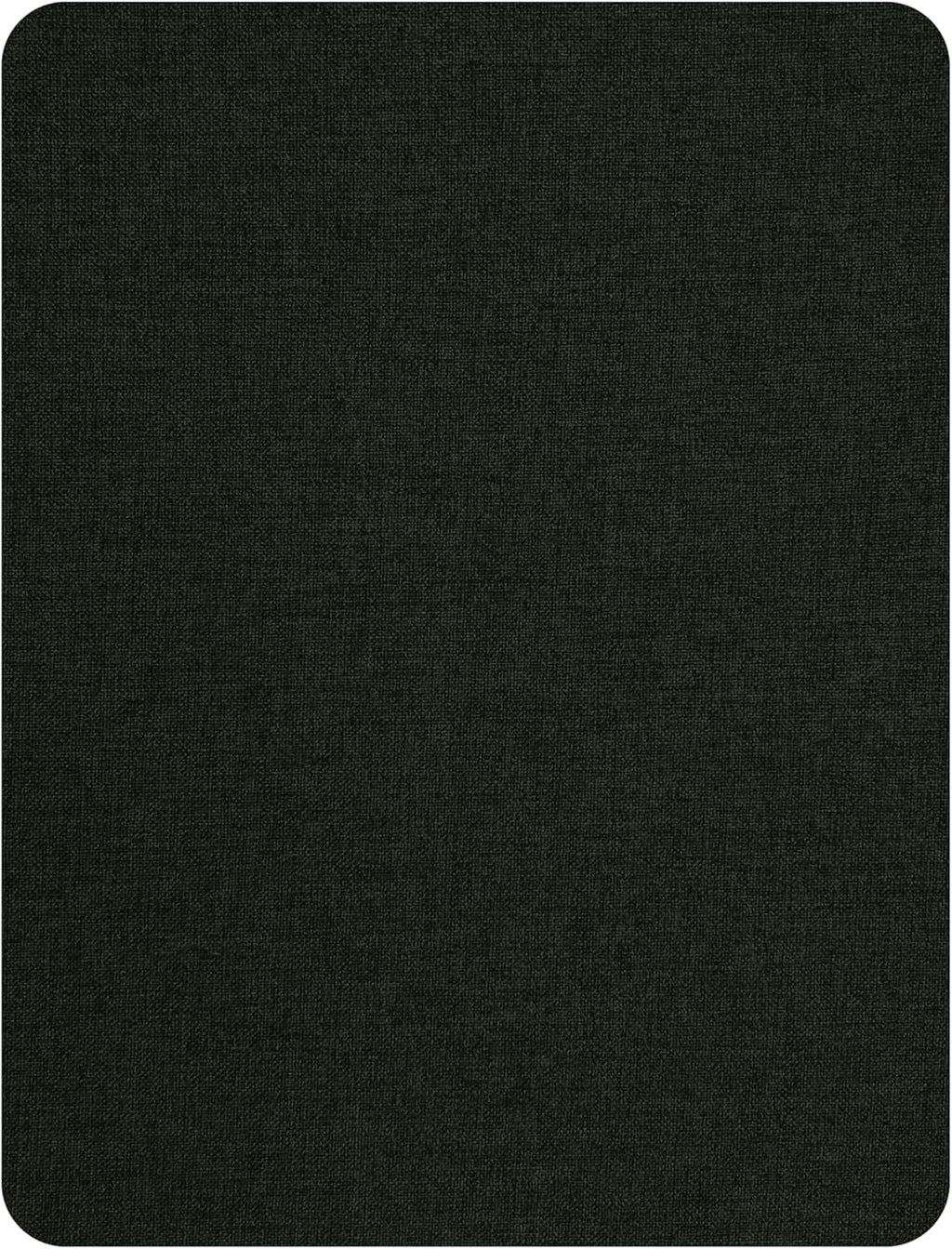 KING MOUNTAIN Fine Linen Repair Patches, Self-Adhesive Linen Fabric Patches, 8X11 inch Extra Size, Multi Color, Can be Used for Linen Sofa Repair and Linen Clothes Repair(Charcoal Black,8" x 11")