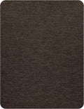 KING MOUNTAIN Coarse Linen Repair Patches, Self-Adhesive Linen Fabric Patches, 8X11 inch, Multi Color, Can be Used for Linen Sofa Repair and Linen Clothes Repair(8" x 11",Chocolate Brown)