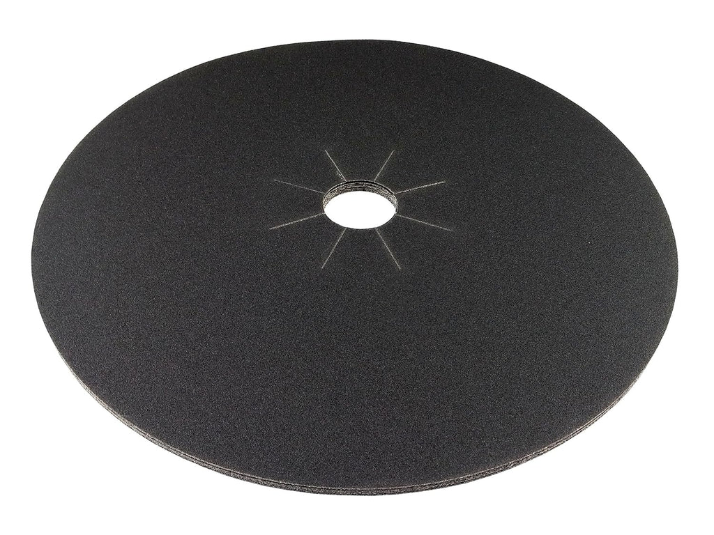 Starcke 16'' x 2'' Silicon Carbide Slotted Edger Floor Sanding Discs (10 Pack, 120 Grit)