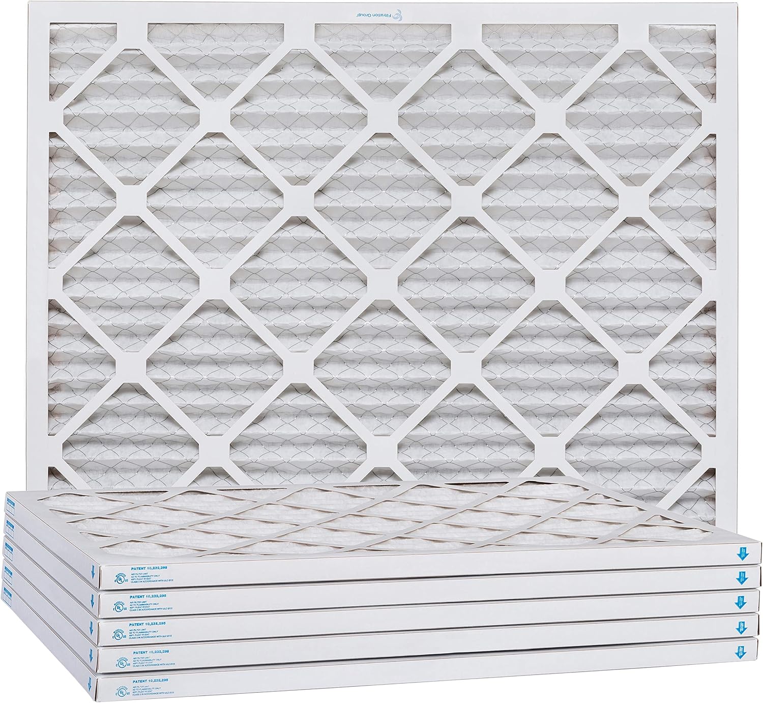 Aerostar 6x12x1 MERV 11, Pleated Air Filter, 6x12x1, Box of 6, Made in the USA