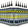 Precision 300ml from Floor-Fix Pro - Fix Loose Tiles - for Loose & Hollow Tiles, Wood, LVT & Laminate - Includes 1.9mm Syringe Tip - Adjustable to 6mm + Anti-Clog Performance (Pack of 12)