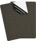 PATIKIL 8x11 Inch Linen Repair Patches, 2Pcs Self-Adhesive Fabric Patch for Sofas Tote Bags Furniture Car Seats Clothes Tents, Dark Gray