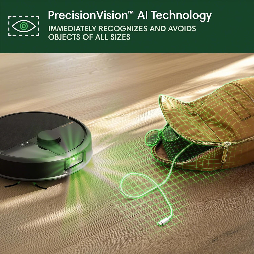 iRobot Roomba Plus 504 Vac Robot Vacuum with AutoEmpty Dock - Superior Power-Lifting Suction, Anti-Tangle Dual Rubber Brushes, Perfect for Pet Hair, Self-Empties for 75 Days, Avoids Obstacles, LiDAR