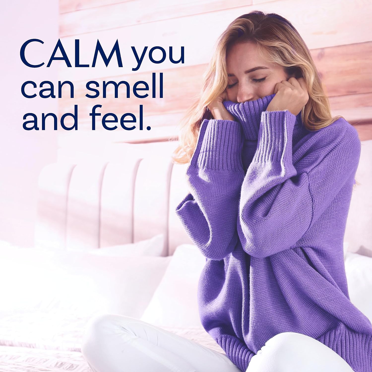 Downy Infusions In Wash Scent Booster Beads, CALM, Soothing Lavender and Vanilla Bean 24 oz