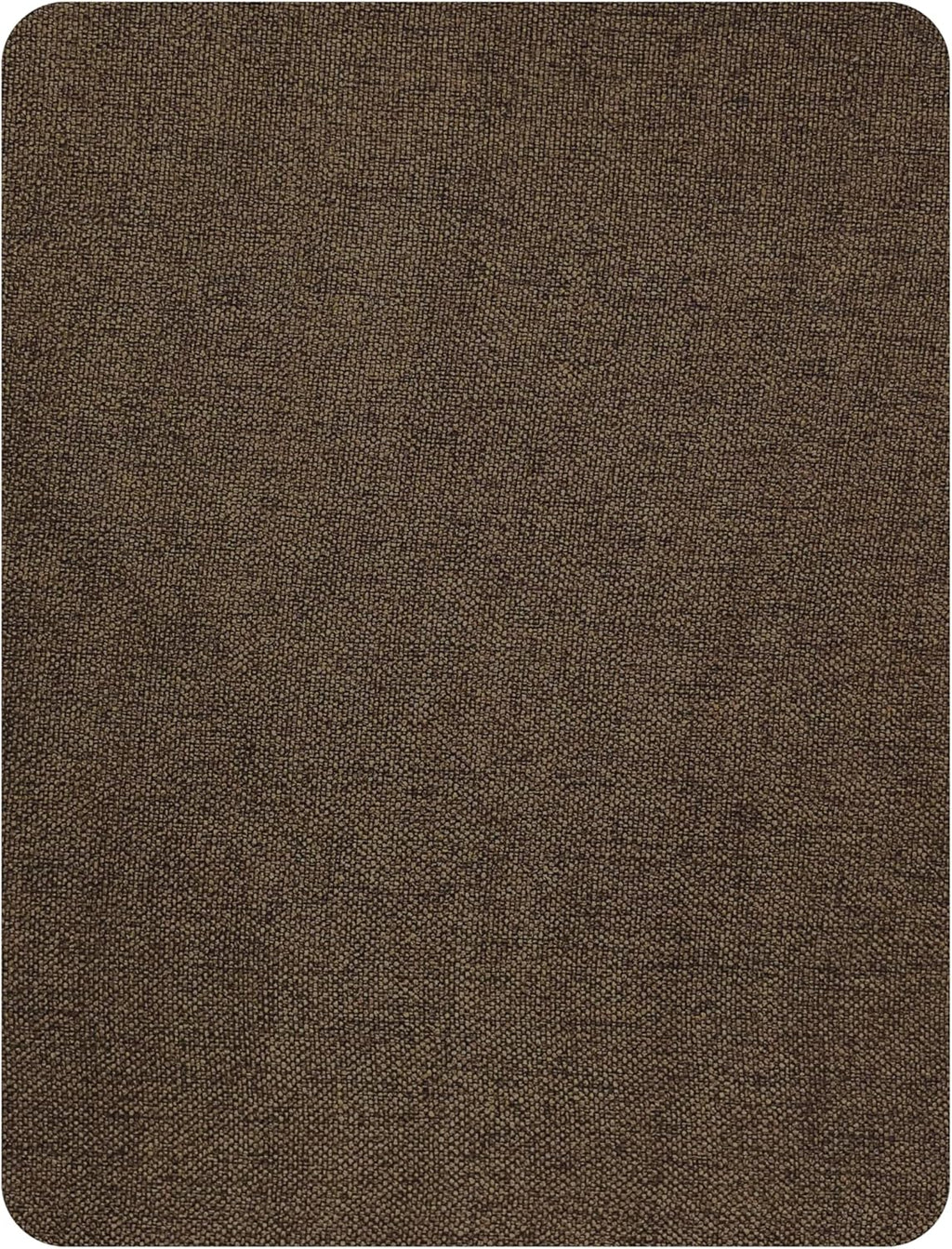 Fine Linen Repair Patches, Self-Adhesive Linen Fabric Patches, 8X11 inch Extra Size, Multi Color, Can be Used for Linen Sofa Repair and Linen Clothes Repair(Dark Brown,8" x 11")