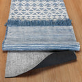 RUGPADUSA - Dual Surface - 2'x12' - 1/8" Thick - Felt + Rubber - Non-Slip Backing Rug Pad - Adds Low-Profile Comfort and Protection