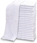 GOLD TEXTILES 36 PC New Cotton Blend White Restaurant Bar Mops Kitchen Towels 28oz (3 Dozen) (36, White)