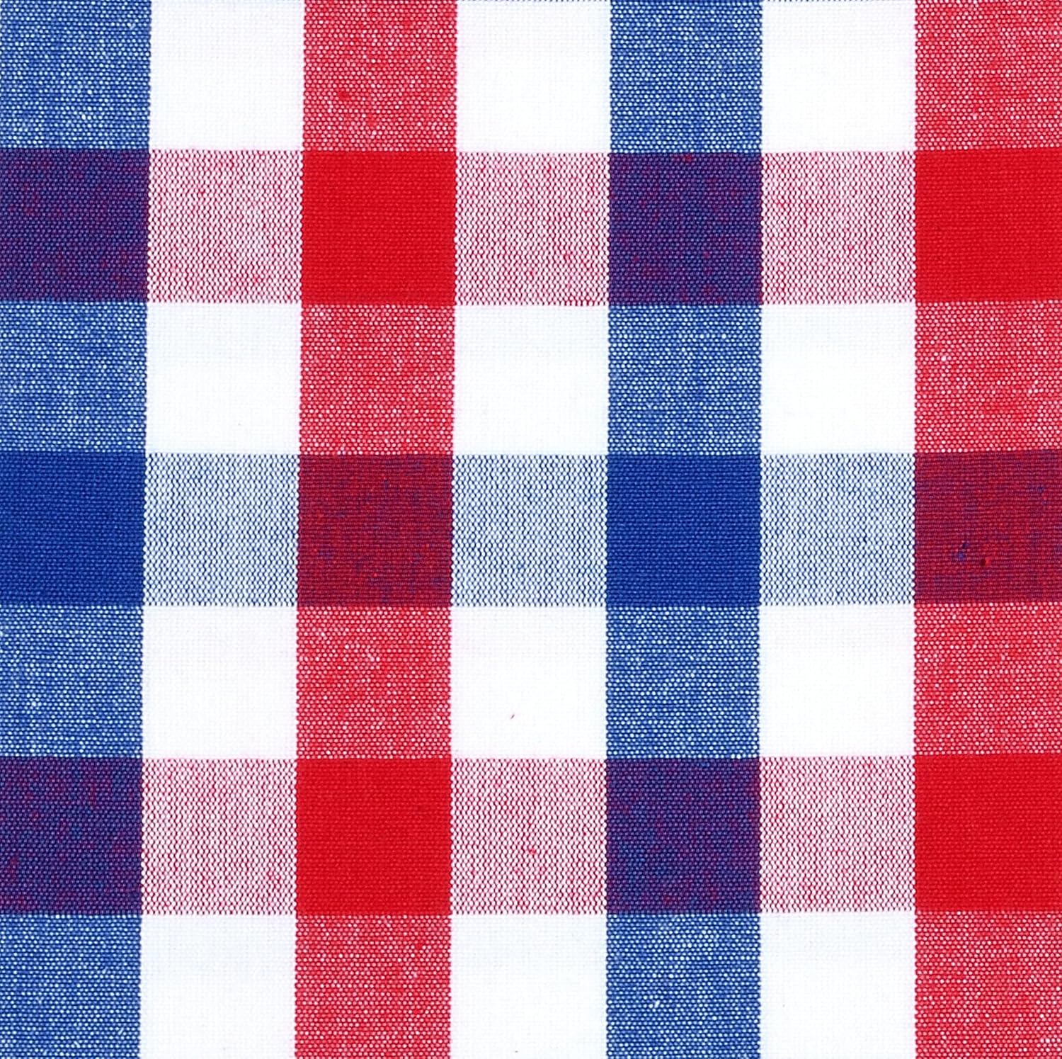 July 4th KitchenTowels Patriotic DishTowels 100% Cotton (Set of 6) 18X28 Inches Highly Absorbent Soft Durable Reusable & Washable Kitchen Towels (Red/Blue/White Buffalo Checks)