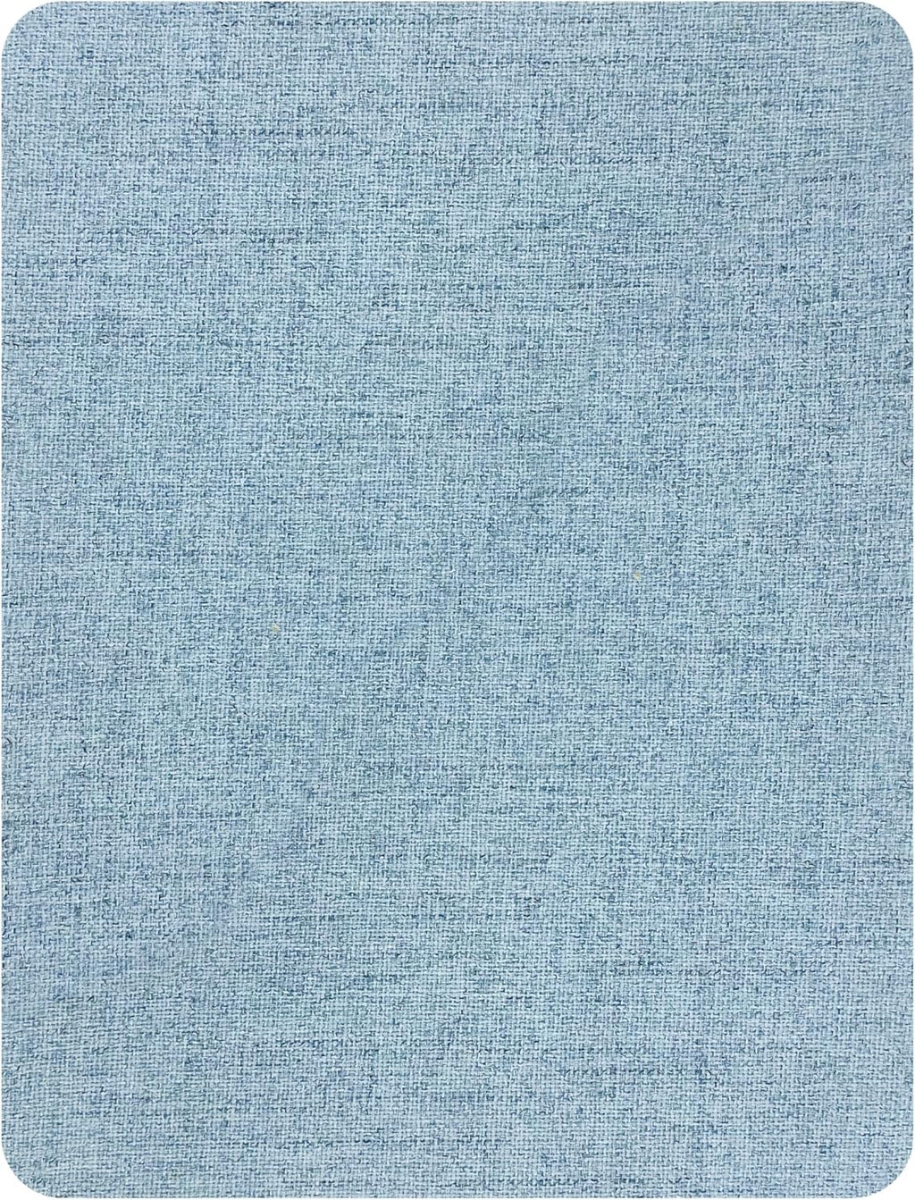 Fine Linen Fabric Patches, Self-Adhesive, 8x11 inch Extra Size, Multi Color, for Sofa and Clothes Repair (Blue Grey)